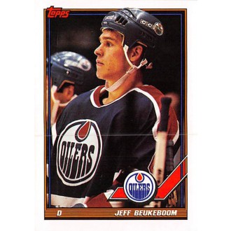 Řadové karty - Beukeboom Jeff - 1991-92 Topps No.284