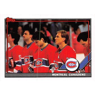 Řadové karty - Montreal Canadiens - 1991-92 Topps No.298