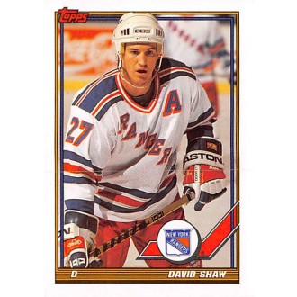 Řadové karty - Shaw David - 1991-92 Topps No.306