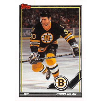 Řadové karty - Nilan Chris - 1991-92 Topps No.311