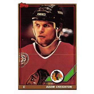 Řadové karty - Creighton Adam - 1991-92 Topps No.314