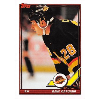 Řadové karty - Capuano Dave - 1991-92 Topps No.318