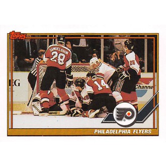 Řadové karty - Philadephia Flyers - 1991-92 Topps No.329