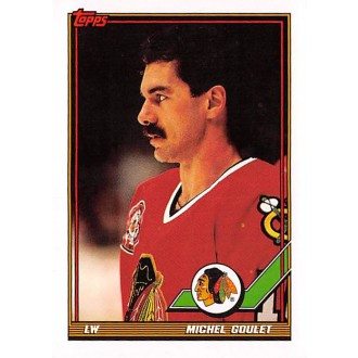 Řadové karty - Goulet Michel - 1991-92 Topps No.336