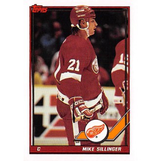 Řadové karty - Sillinger Mike - 1991-92 Topps No.337