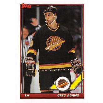 Řadové karty - Adams Greg - 1991-92 Topps No.340