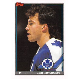 Řadové karty - Richardson Luke - 1991-92 Topps No.351
