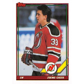Řadové karty - Cíger Zdeno - 1991-92 Topps No.352
