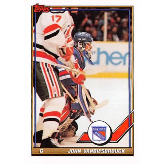 Řadové karty - Vanbiesbrouck John - 1991-92 Topps No.353