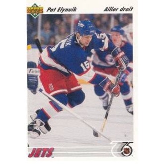 Řadové karty - Elynuik Pat - 1991-92 Upper Deck French No.109