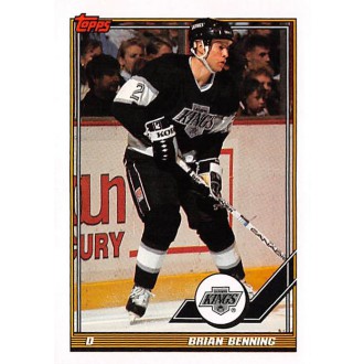 Řadové karty - Benning Brian - 1991-92 Topps No.359