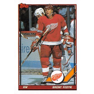 Řadové karty - Fedyk Brent - 1991-92 Topps No.376