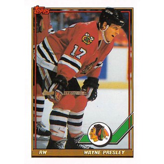 Řadové karty - Presley Wayne - 1991-92 Topps No.385
