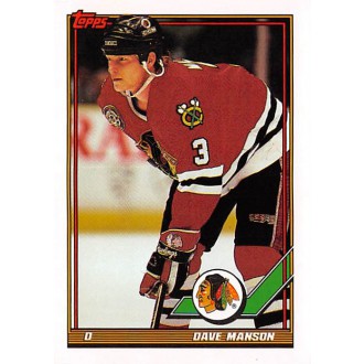 Řadové karty - Manson Dave - 1991-92 Topps No.409