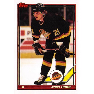 Řadové karty - Lumme Jyrki - 1991-92 Topps No.419