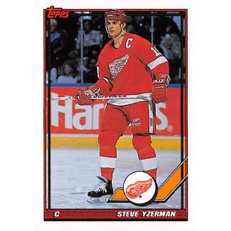 Řadové karty - Yzerman Steve - 1991-92 Topps No.424