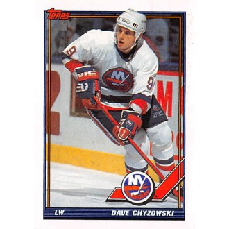 Řadové karty - Chyzowski Dave - 1991-92 Topps No.435