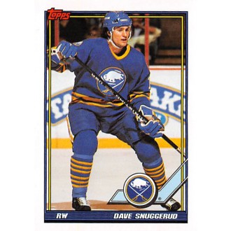 Řadové karty - Snuggerud Dave - 1991-92 Topps No.441