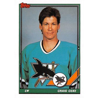 Řadové karty - Coxe Craig - 1991-92 Topps No.447