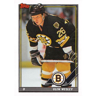 Řadové karty - Wesley Glen - 1991-92 Topps No.452