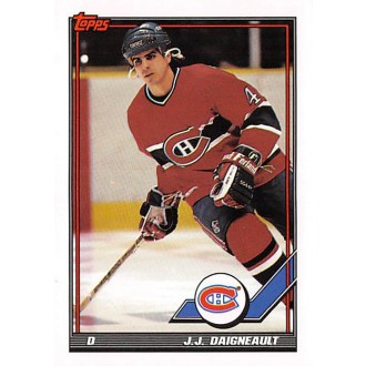 Řadové karty - Daigneault J.J. - 1991-92 Topps No.456
