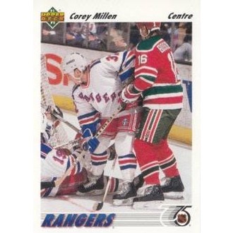 Řadové karty - Millen Corey - 1991-92 Upper Deck French No.110