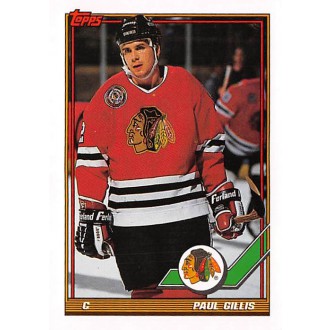 Řadové karty - Gillis Paul - 1991-92 Topps No.469