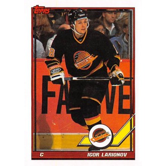 Řadové karty - Larionov Igor - 1991-92 Topps No.480