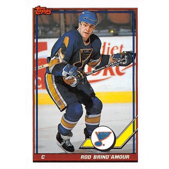 Řadové karty - Brind´Amour Rod - 1991-92 Topps No.490