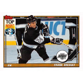 Řadové karty - Breault Frank - 1991-92 Topps No.496
