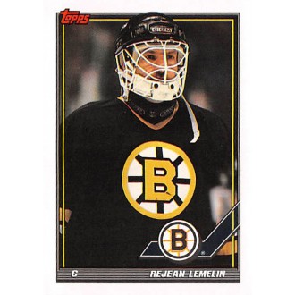 Řadové karty - Lemelin Rejean - 1991-92 Topps No.497