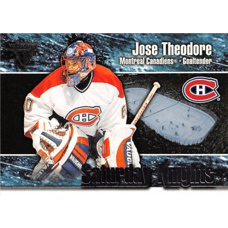 Insertní karty - Theodore Jose - 2002-03 Titanium Saturday Knights No.5