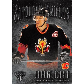 Insertní karty - Iginla Jarome - 2001-02 Titanium Saturday Knights No.3