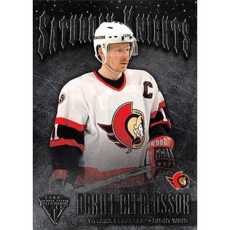 Insertní karty - Alfredsson Daniel - 2001-02 Titanium Saturday Knights No.15