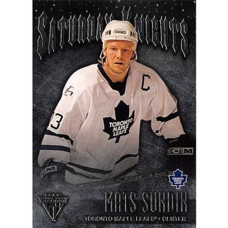 Insertní karty - Sundin Mats - 2001-02 Titanium Saturday Knights No.20