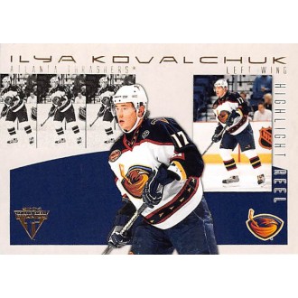 Insertní karty - Kovalchuk Ilya - 2003-04 Titanium Highlight Reels No.1