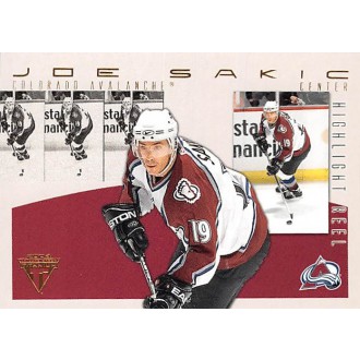 Insertní karty - Sakic Joe - 2003-04 Titanium Highlight Reels No.4