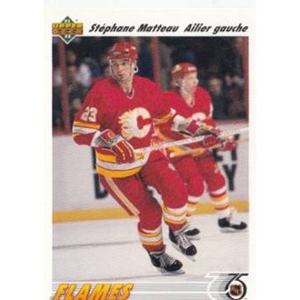 Řadové karty - Matteau Stéphane - 1991-92 Upper Deck French No.121