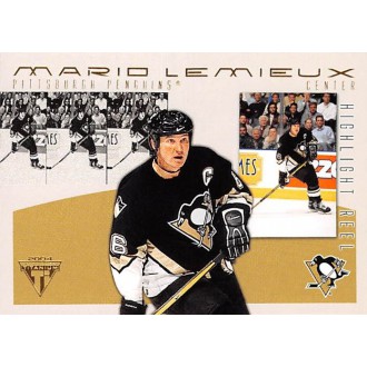 Insertní karty - Lemieux Mario - 2003-04 Titanium Highlight Reels No.8