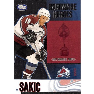 Insertní karty - Sakic Joe - 2002-03 Calder Hardware Heroes No.3