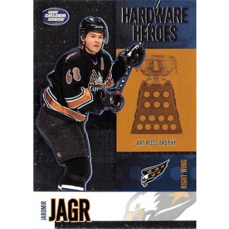 Insertní karty - Jágr Jaromír - 2002-03 Calder Hardware Heroes No.12