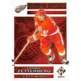 Insertní karty - Zetterberg Henrik - 2003-04 Private Stock Reserve Rising Stock No.6