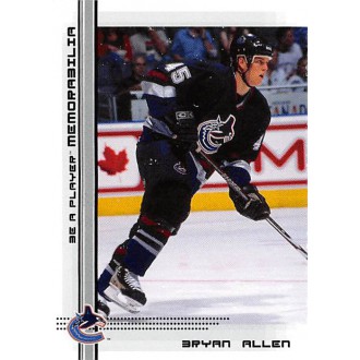 Řadové karty - Allen Bryan - 2000-01 BAP Memorabilia No.514