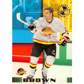 Insertní karty - Brown Jeff - 1995-96 Stadium Club Members Only 50 No.23