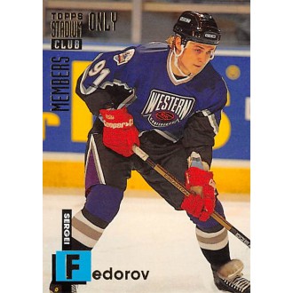 Insertní karty - Fedorov Sergei - 1994-95 Stadium Club Members Only 50 No.15