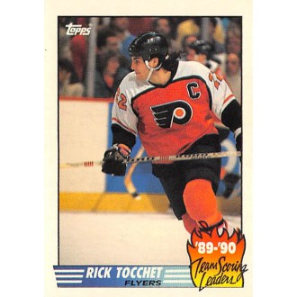 Insertní karty - Tocchet Rick - 1990-91 Topps Team Scoring Leaders No.9