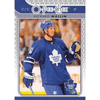 Řadové karty - Wallin Rickard - 2009-10 O-Pee-Chee No.605