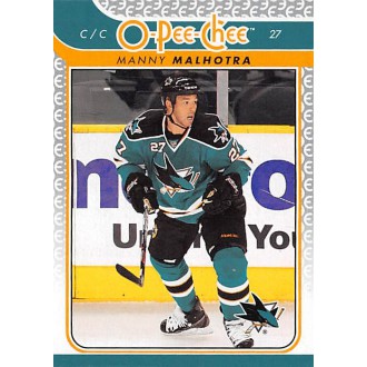 Řadové karty - Malhotra Manny - 2009-10 O-Pee-Chee No.641