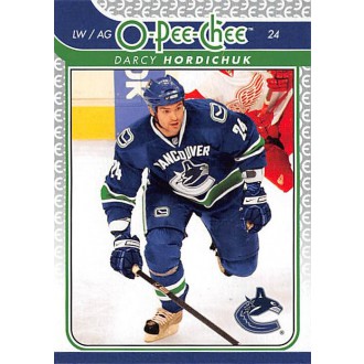 Řadové karty - Hordichuk Darcy - 2009-10 O-Pee-Chee No.665