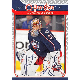 Řadové karty - Garon Mathieu - 2009-10 O-Pee-Chee No.673